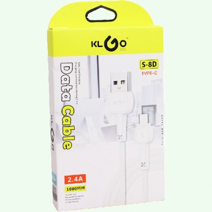 Кабель USB KLGO USB S-8D Type-C 1 м