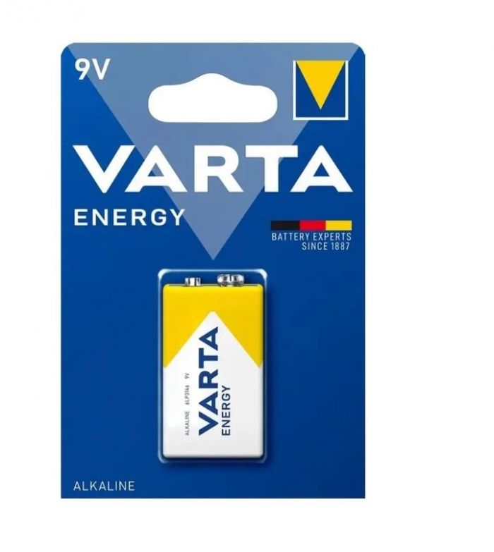 Батарейки 9V VARTA energy