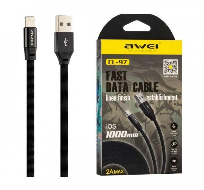 Кабель Awei USB - Lightning (CL-97)