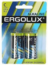 Батарейка Ergolux R14 1.5В