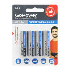 Батарейка GoPower LR6 AA Shrink 2 Alkaline 1.5V