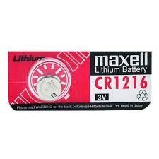 Батарейка литиевая CR-1216 MAXELL