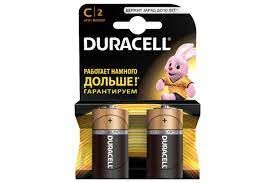 Батарейки щелочные Duracell Basic, тип C (LR14),1,5В