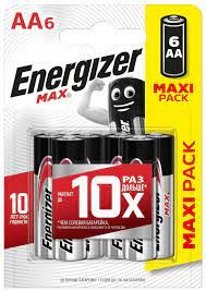 Батарейка Energizer Max AA/LR6