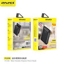 Внешний аккумулятор Awei P115K 9000 mAh PD+QC3.0