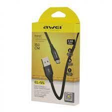 USB кабель microUSB AWEI CL-55