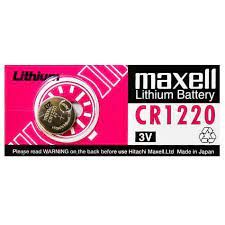 Батарейка Maxell CR1220 BL5 Lithium 3V