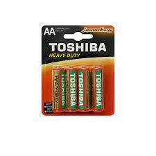 Батарейки Toshiba R6KGBP4TGSSF R6 солевые zinc пальчик Heavy Duty AA 1.5V