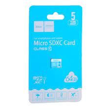 Карта памяти HOCO Micro SDHXC Class 10 без адаптера 64Gb