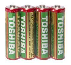 Батарейки Toshiba R6KGBP4TGSSF R6 солевые zinc пальчик Heavy Duty AA 1.5V