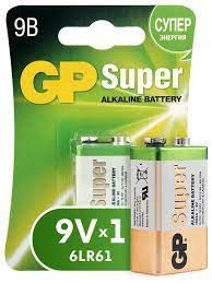 Батарейка GP Super Alkaline 9V Крона