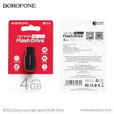 USB Flash Drive 4Gb - Borofone BUD2 USB 2.0