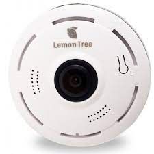 Панорамная беспроводная IP камера видеонаблюдения Wi-Fi panoramic camera V380S, V380 2 mp Lemon Tree