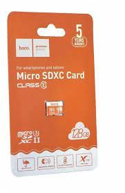 Карта памяти microsd hoco 128gb