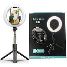 Кольцевая лампа L07 Selfie Stick Tripod