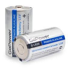 GoPower D / LR20 Super POWER Alkaline Щелочной элемент питания 1.5V BL2