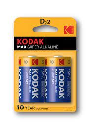 Батарейка Kodak Max Super Alkaline D LR20