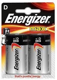 Батарейка Energizer Max D/LR20