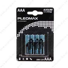 Батарейка алкалиновая Pleomax, AA, LR6-2BL, 1.5В, блистер