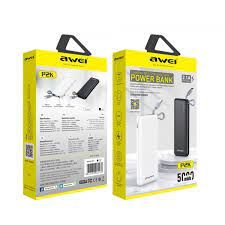 Внешний аккумулятор Power Bank Awei P2K