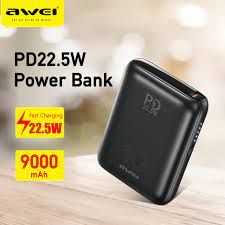 Внешний аккумулятор Awei P115K 9000 mAh PD+QC3.0